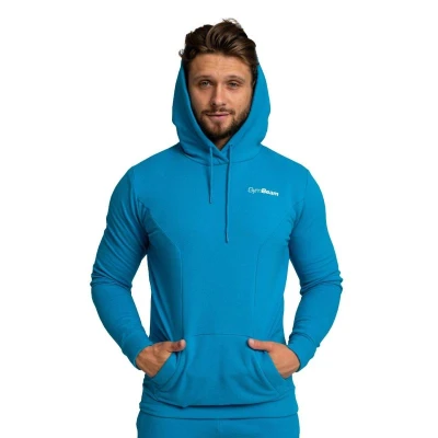 GymBeam Mikina Limitless Hoodie Aquamarine