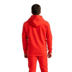 GymBeam Mikina Limitless Hoodie Hot Red