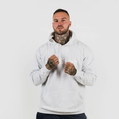 GymBeam Mikina PRO Hoodie Grey GymBeam Mikina PRO Hoodie Grey