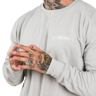 GymBeam Mikina PRO Jumper Moon Grey