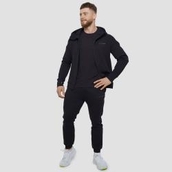 GymBeam Mikina se zipem Agile Onyx