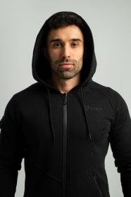 STRIX Mikina se zipem Nova Black