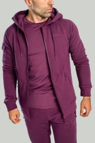 STRIX Mikina se zipem Nova Plum