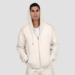 GymBeam Mikina se zipem Relay Pearl