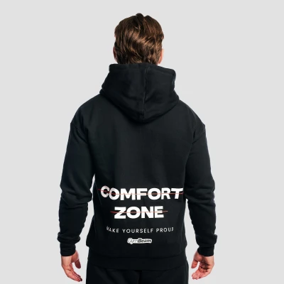 GymBeam Mikina se zipem Zone Black