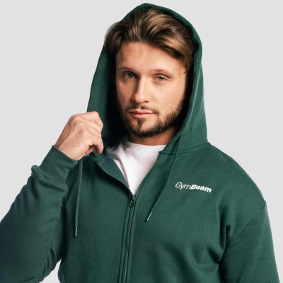 GymBeam Mikina se zipem Zone Forest