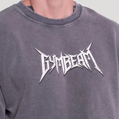 GymBeam Mikina Spike Gray