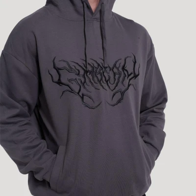 GymBeam Mikina Thorn Grey