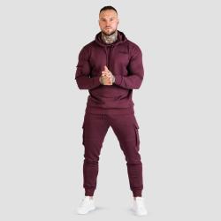GymBeam Mikina TRN Hoodie Eggplant