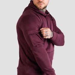 GymBeam Mikina TRN Hoodie Eggplant