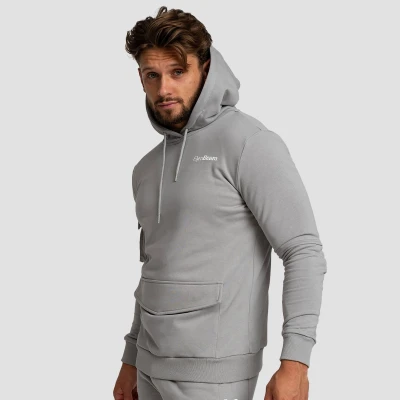 GymBeam Mikina TRN Hoodie Grey