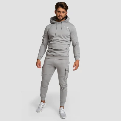 GymBeam Mikina TRN Hoodie Grey