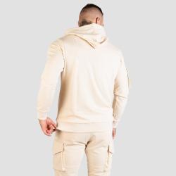 GymBeam Mikina TRN Hoodie Sand POUZE M - pískově hnědá (VÝPRODEJ)