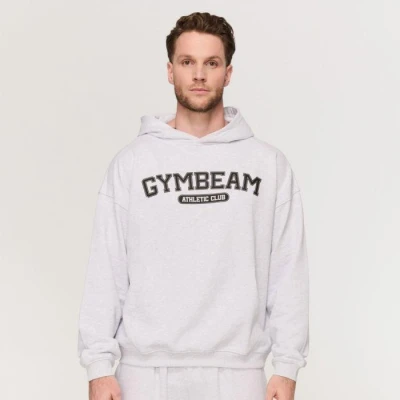 GymBeam Mikina Varsity Grey GymBeam Mikina Varsity Grey