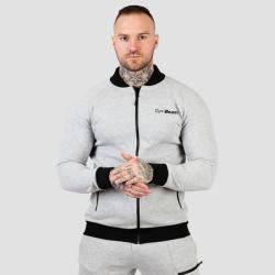 GymBeam Mikina Zipper Classic Grey GymBeam Mikina Zipper Classic Grey