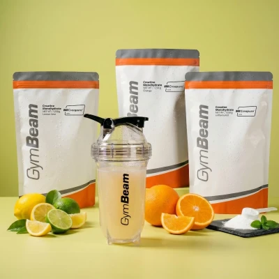 GymBeam Mikronizovaný kreatin monohydrát (100% Creapure) 250 g POUZE citrón limetka (VÝPRODEJ)