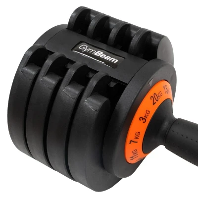 GymBeam Nastavitelná jednoruční činka 3-20 kg