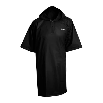 GymBeam Black nepromokavé pončo