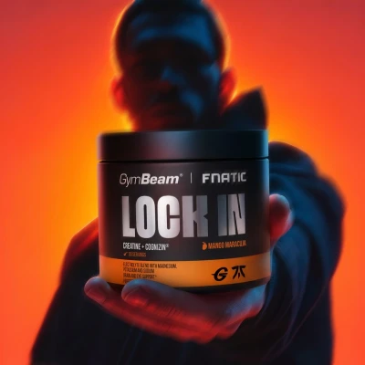 GymBeam Nootropický herní komplex LOCK IN x Fnatic 249 g