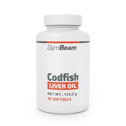 GymBeam Codfish liver oil 90 kaps.