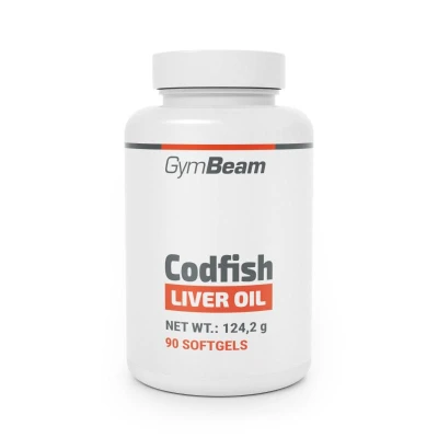 GymBeam Codfish liver oil 90 kaps.