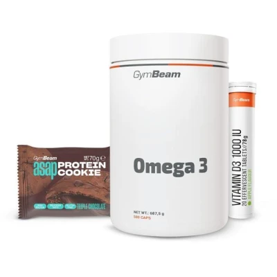 GymBeam Omega 3 240 kaps. GymBeam Omega 3 240 kaps.