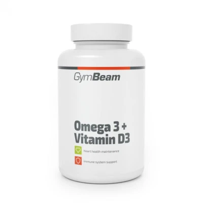 GymBeam Omega 3 + Vitamín D3 90 kaps. GymBeam Omega 3 + Vitamín D3 90 kaps.