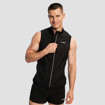 GymBeam Pánská běžecká vesta Pulse X Black