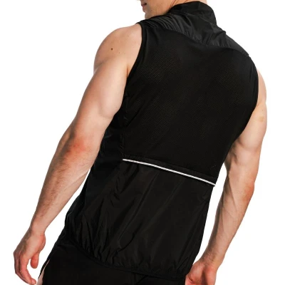 GymBeam Pánská běžecká vesta Pulse X Black