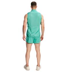 GymBeam Pánská běžecká vesta Pulse X Green