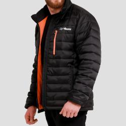 GymBeam Pánská bunda Puffer Black/Orange