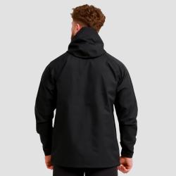 GymBeam Pánska bunda Rain Smock Black