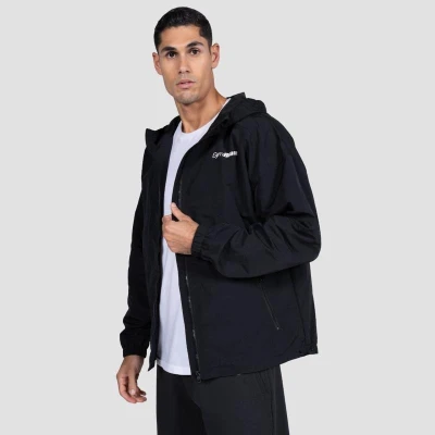 GymBeam Pánska bunda Relay Black