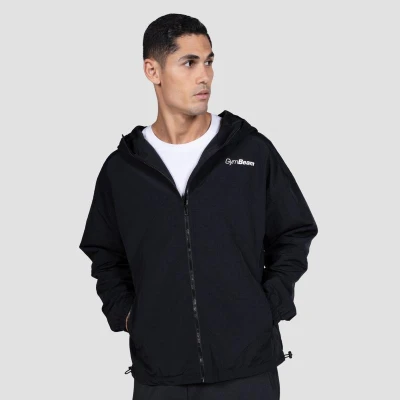 GymBeam Pánska bunda Relay Black