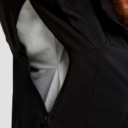 GymBeam Pánská bunda Softshell Black