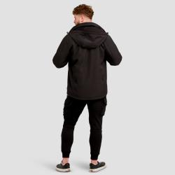 GymBeam Pánská bunda Softshell Black