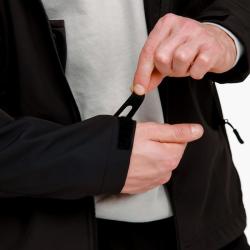 GymBeam Pánská bunda Softshell Black POUZE L (VÝPRODEJ)