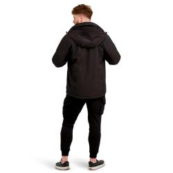 GymBeam Pánska bunda Softshell Black POUZE XL (VÝPREDAJ)