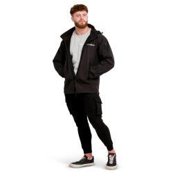 GymBeam Pánska bunda Softshell Black POUZE XL (VÝPREDAJ)
