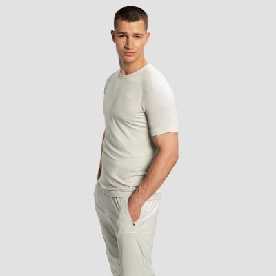 GymBeam Men‘s Pulse X Running T-shirt Gray