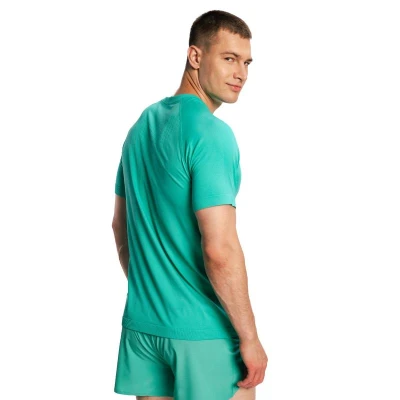 GymBeam Pulse X Green pánské běžecké triko