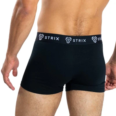 STRIX Pánské boxerky Essential Trunks 2Pack Black