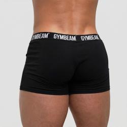 GymBeam Pánske boxerky FIT Trunks 3Pack Black