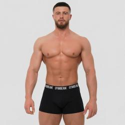GymBeam Pánske boxerky FIT Trunks 3Pack Black