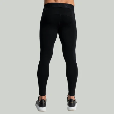 GymBeam MERINO I Black pánské legíny