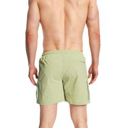 GymBeam Men‘s Swim Cargo Shorts Olive