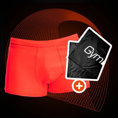 GymBeam Men‘s PRO Swim Shorts Red