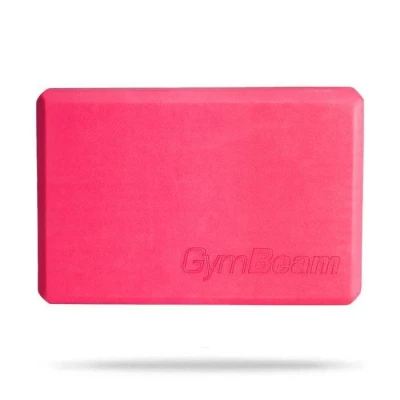 GymBeam Pěnová kostka na jógu Pink (VÝPRODEJ)