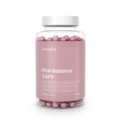 GymBeam Pink Balance 90 kaps. GymBeam Pink Balance 90 kaps.