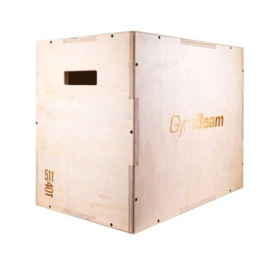 GymBeam Plyometrická bedna PlyoBox Wood (VÝPRODEJ)